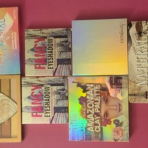 Eye shadow pallets various brands